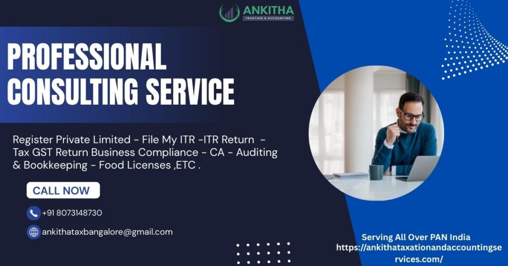 Register private limited File My ITR ITR return gst return Business Compliance